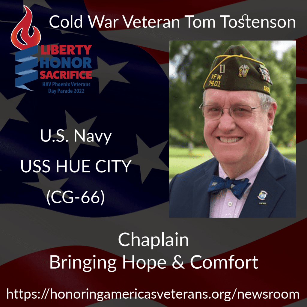 Tom Tostenson is Cold War Veteran Grand Marshal